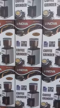 آسیاب قهوه نوا اصلی مدل NM3663DG با بدنه استیل و صفحه دیجیتالی ارسال رایگان