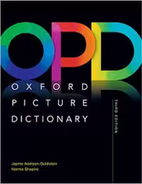 کتاب OPD Oxford Picture Dictionary ویرایش سوم جلد سخت وزیری ترجمه فارسی