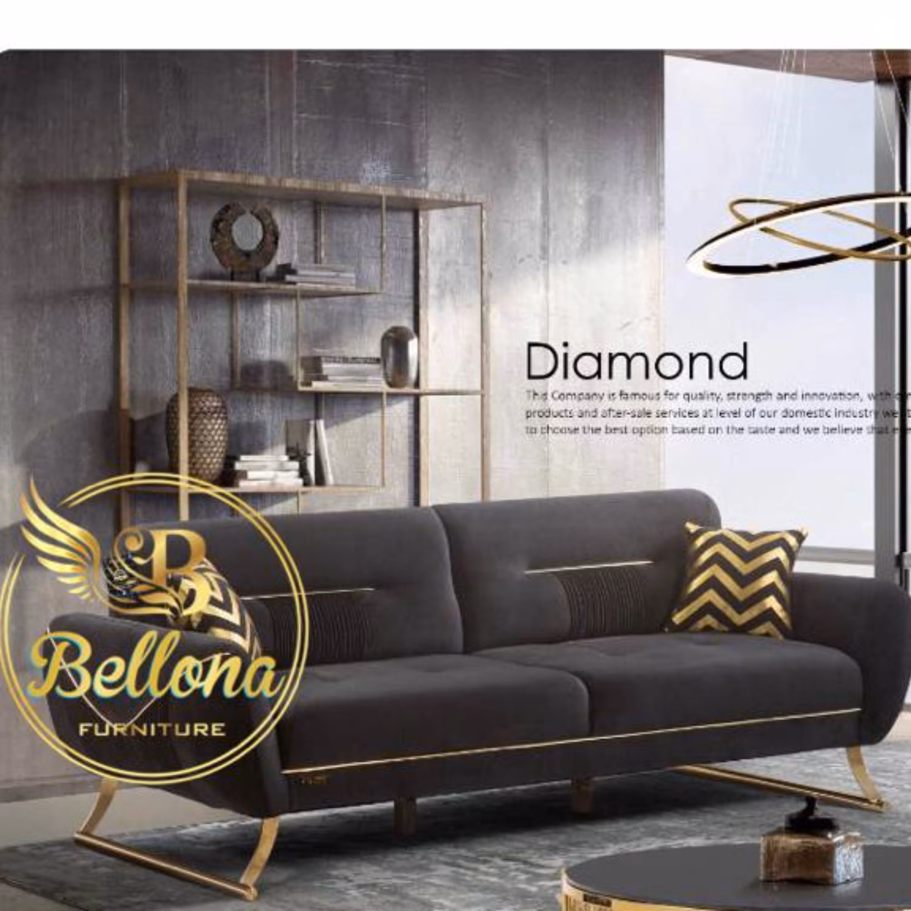 مبلمان  راحتی تختخوابشو مدل  دیاموند