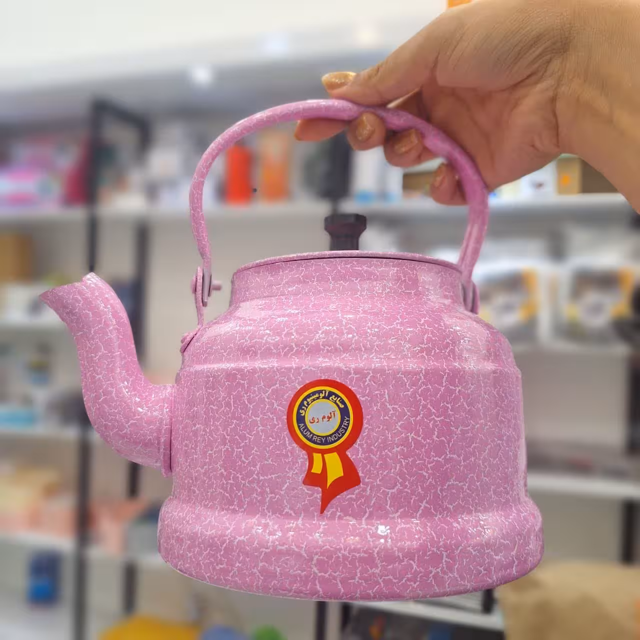 کتری روحی یک و نیم لیتری رنگی