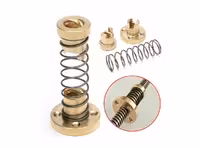 خرید و قیمت مهره لید اسکرو فنردار T8 گام 8 میلی متری