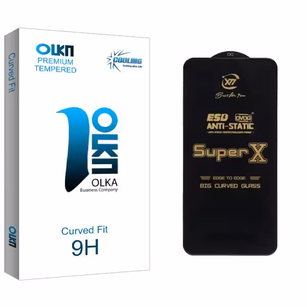 محافظ صفحه نمایش کولینگ مدل Olka Supx_Ant مناسب برای گوشی موبایل ریلمی 7