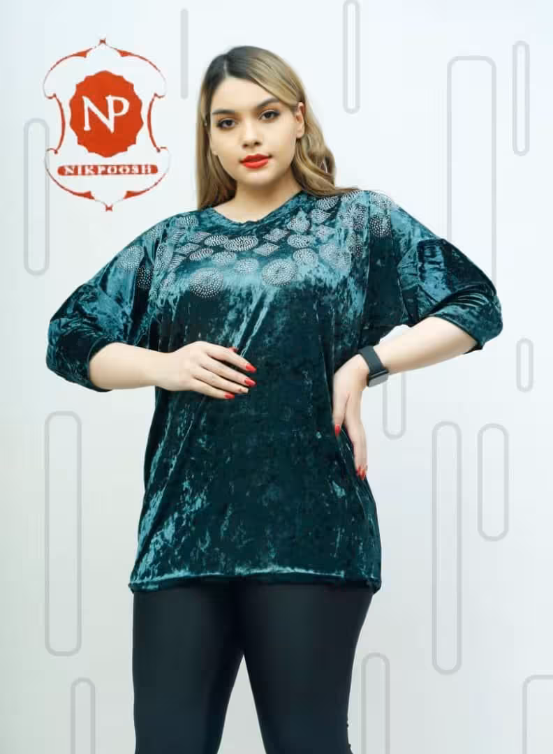 کیمونو مخمل زنانه