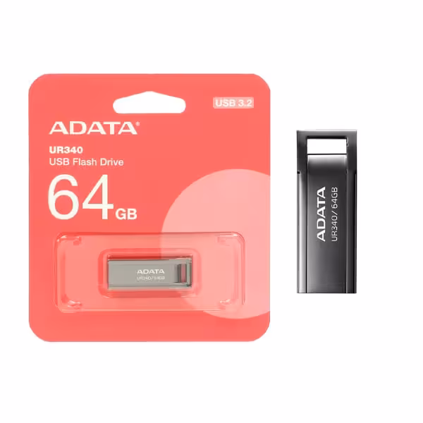 فلش مموری ADATA مدل UR340 ظرفیت 64 گیگابایت
