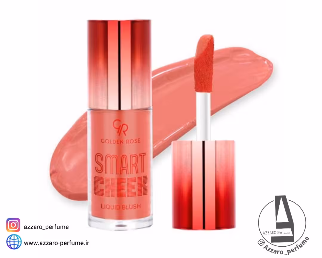 رژگونه مایع گلدن رز Golden Rose مدل Smart Cheek شماره 104 حجم 52 میل