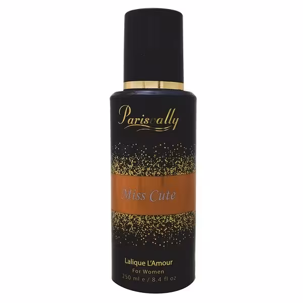 بادی اسپلش زنانه پاریسولی مدل LALIQUE L’AMOUR حجم 250 ML