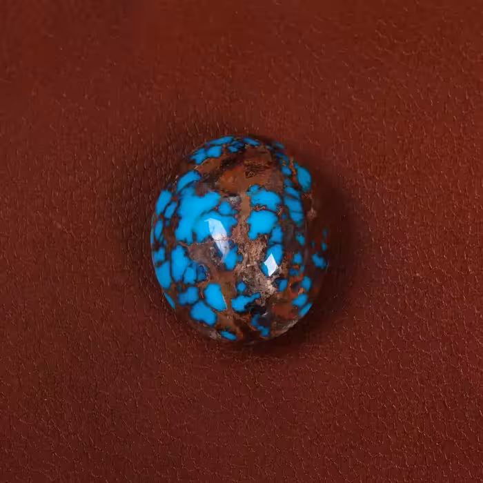 نگین فیروزه شجری کد 29564 - جواهری مشاهیر