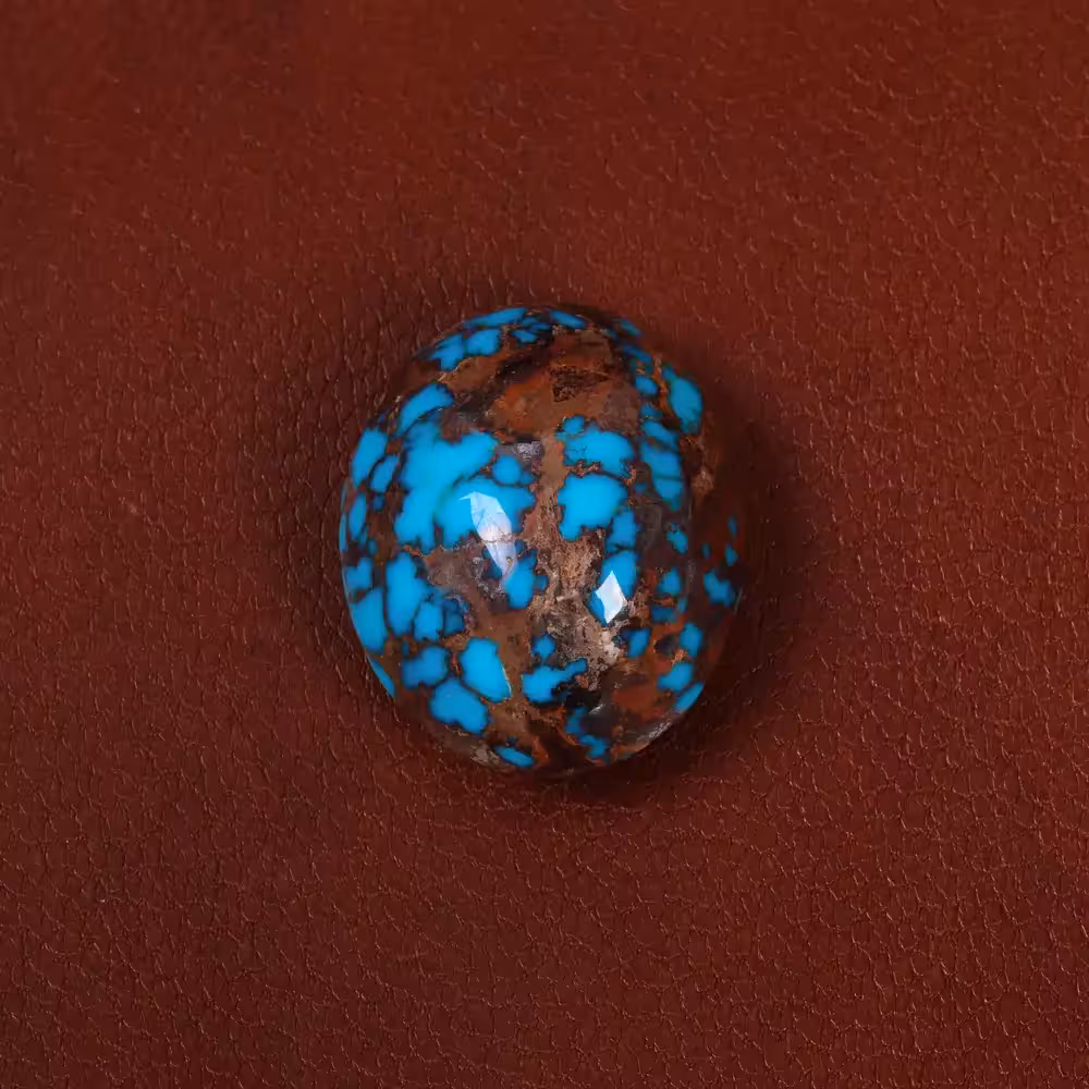 نگین فیروزه شجری کد 29564 - جواهری مشاهیر