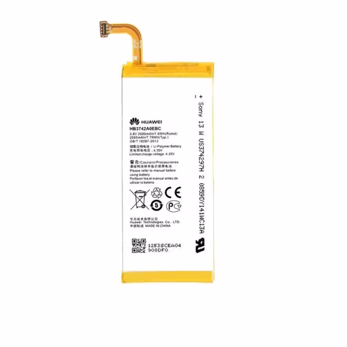 باتری اصلی هوآوی HUAWEI P6 مدل HB3742A0EBC ظرفیت 2050mAh