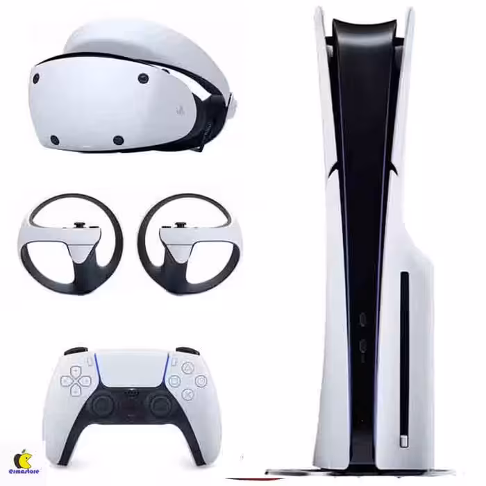 خرید پلی استیشن 5 اسلیم دیسک خور به همراه هدست PS VR2