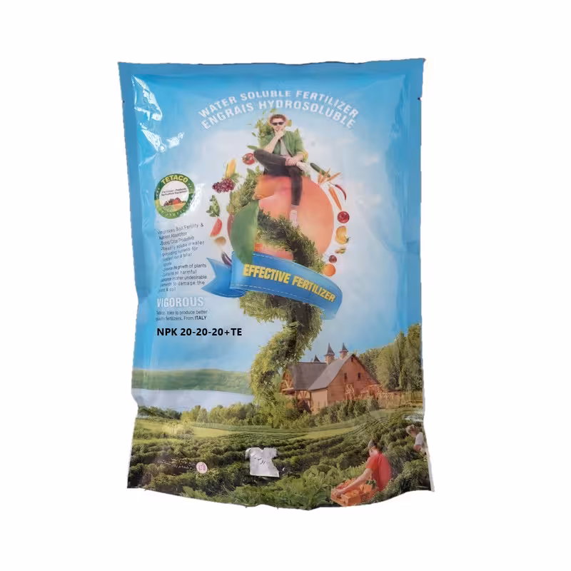 کود NPK 20-20-20 TE تتاکو مدل VIGROUS وزن 1 کیلوگرم
