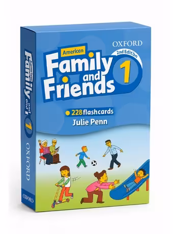 فلش کارت American Family and Friends 1
