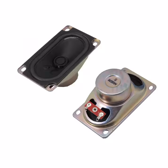 بلندگو 8 اهم 10 وات مستطیلی طول 9 سانت و عرض 5 سانتی