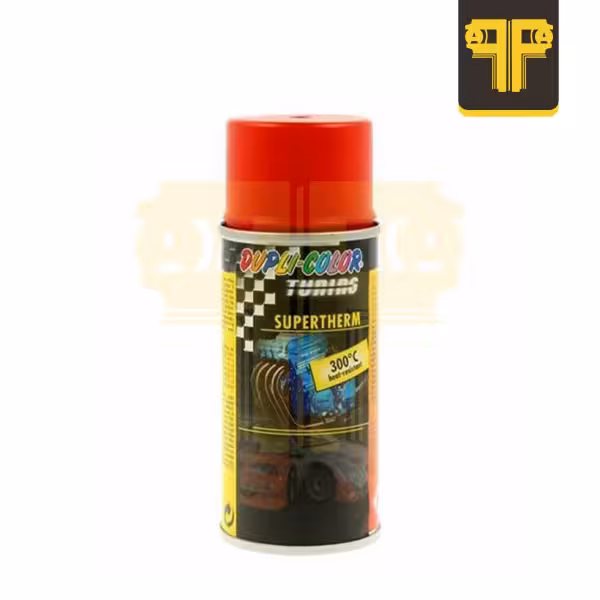 اسپری رنگ نسوز قرمز دوپلی کالر 300 درجه – SuperTherm 150ml