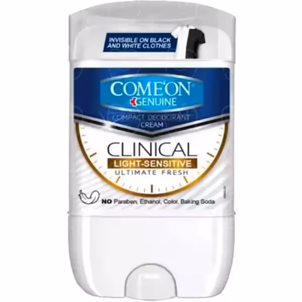 استیک صابونی کلینیکال مردانه مدل Light Sensitive کامان 40 میلی لیتر Comeon