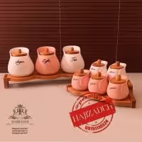 EMBICO ام بی کو پاسماوری 8 پارچه  صورتی  6065PINK
