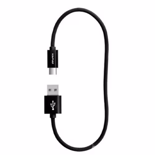 کابل شارژ کوتاه USB به تایپ سی 30 سانتی اوی مدل Awei Cl-85