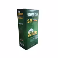 روغن موتور زیگر  10W40 SM حجم 5 لیتر 