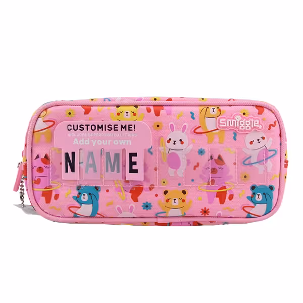 جامدادی اسمیگل طرح خرس صورتی