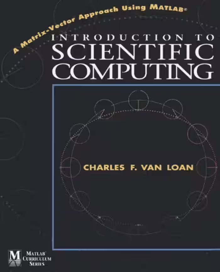 خرید و دانلود نسخه کامل کتاب Introduction to Scientific Computing: A Matrix-Vector Approach Using MATLAB