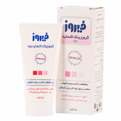 کرم زینک اکساید فیروز بسته 6 عددی حجم 50 گرمی