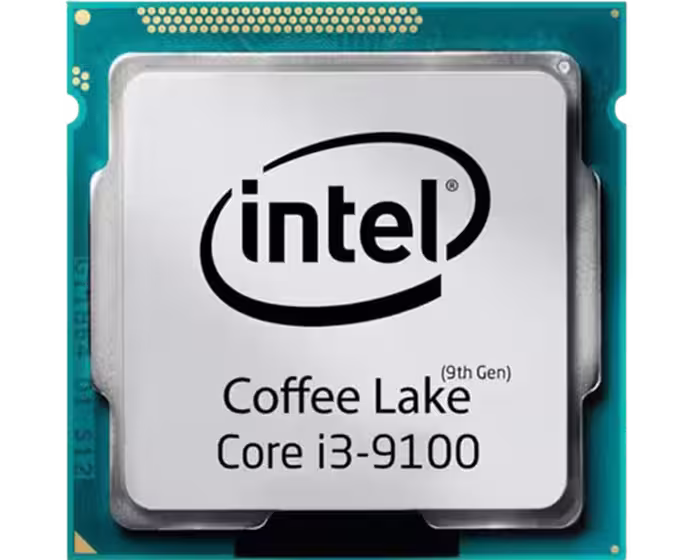 پردازنده مرکزی Intel سری Coffee Lake مدل Core i3-9100