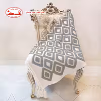 شال مبل تمام برجسته خاکستری