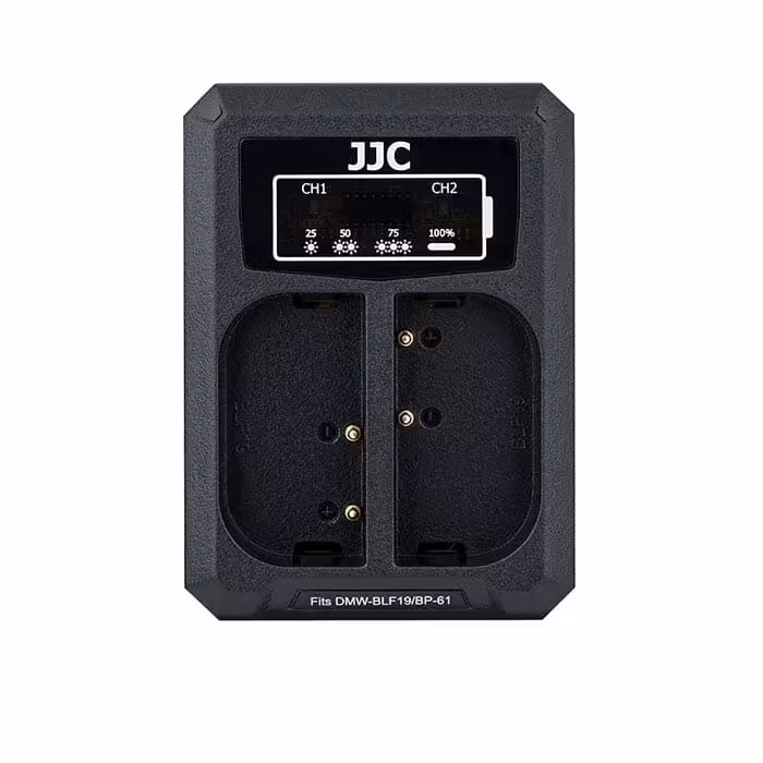 شارژر دوقلو USB باتری دوربین پاناسونیک جی جی سی مدل DCH-BLF19E