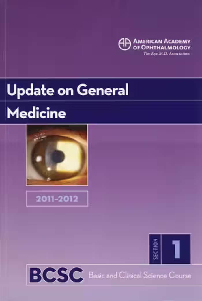 خرید و دانلود نسخه کامل کتاب 2011-2012 Basic and Clinical Science Course, Section 1: Update on General Medicine (Basic &amp; Clinical Science Course)