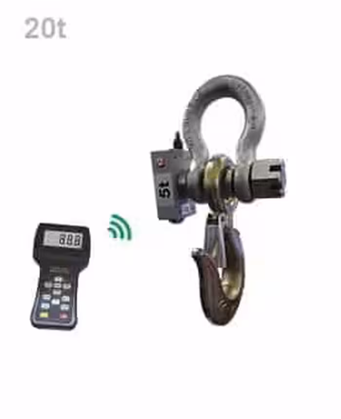 باسکول آویز اورایت مدل LQW-2D ظرفیت 20 تن با نمایشگر دستی بیسیم