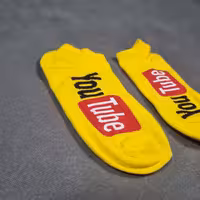 جوراب مچی طرح YouTube کد 3230