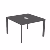 میز کنفرانس مربع 4 نفره راما مدل تمیس