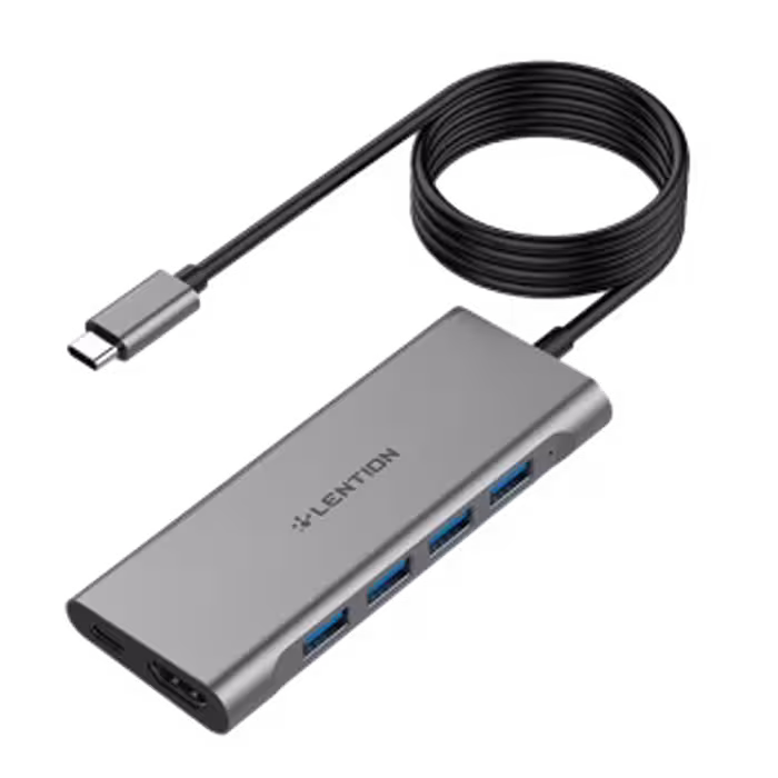 هاب 6 پورت USB-C لنشن مدل C35-1M