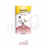 قرص مکمل دستگاه گوارش گربه جیم کت مدل MALT TABS وزن 40گرم