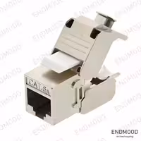 کیستون Cat6A شیلد دار زاویه 180 درجه کی نت