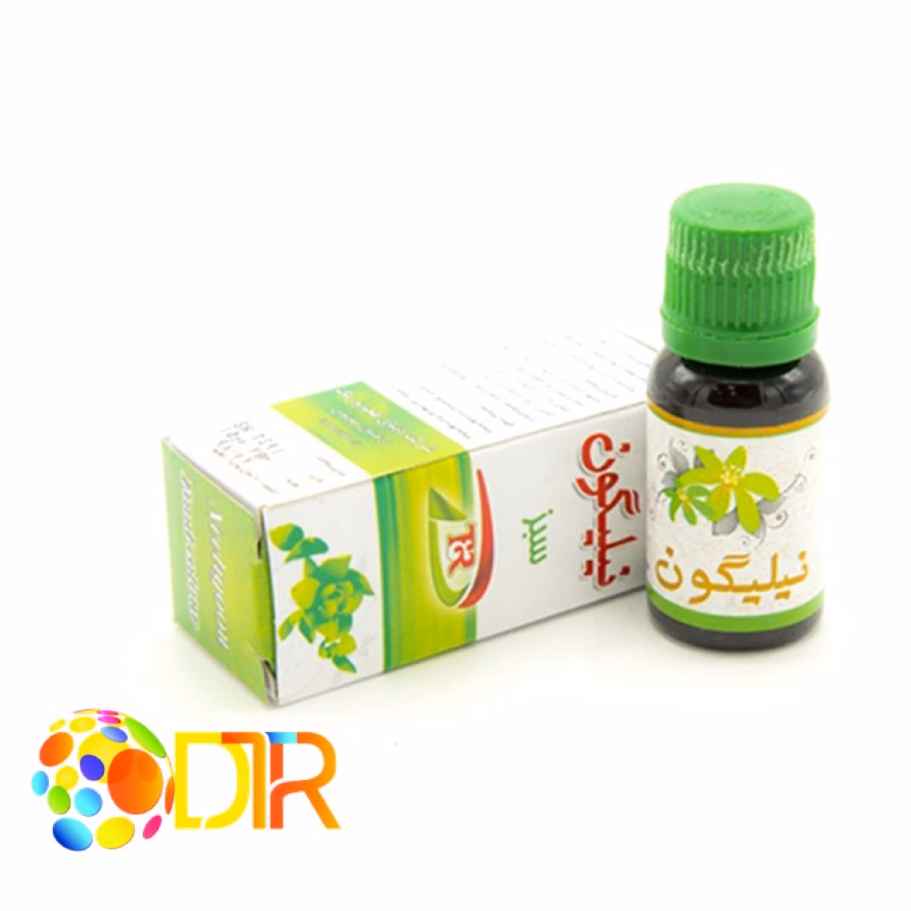 رنگ خوراکی مایع سبز روشن 18 گرمی نیلیگون