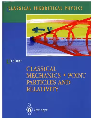 خرید و دانلود نسخه کامل کتاب Classical Mechanics Point Particles And Relativity