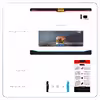 برچسب پوششی ماهوت مدل Hamburger مناسب برای تبلت سامسونگ Galaxy Tab S3 9.7 2017 T825