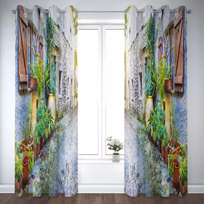 پرده مدل پانچی DK300 39 سایز 300x135 سانتی متر