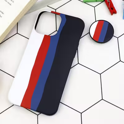 کاور طرح دخترانه کد 484 مناسب برای گوشی موبایل اپل iPhone 13 Pro Max به همراه پاپ سوکت