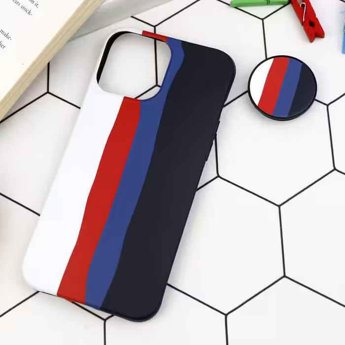 کاور طرح دخترانه کد 484 مناسب برای گوشی موبایل اپل iPhone 13 Pro Max به همراه پاپ سوکت