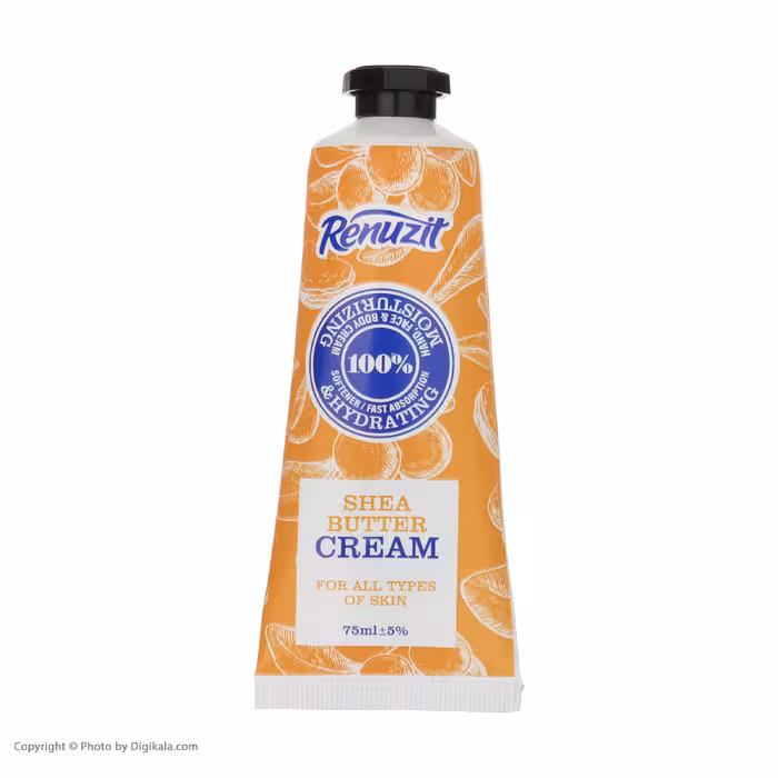کرم مرطوب کننده رینوزیت مدل Shea Butter حجم 75 میلی لیتر
