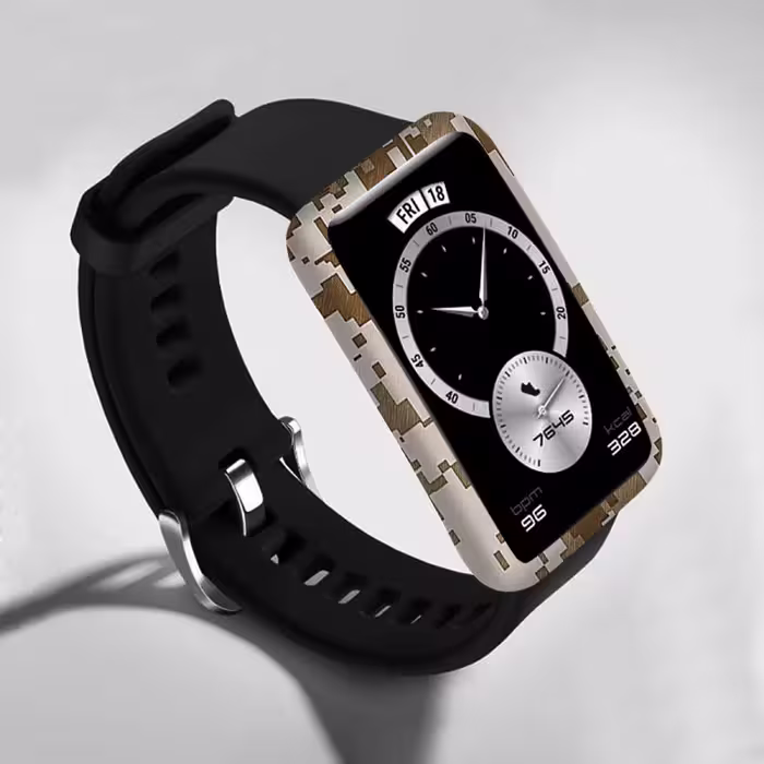 برچسب ماهوت طرح Army Desert Pixel مناسب برای ساعت هوشمند هوآوی Watch Fit