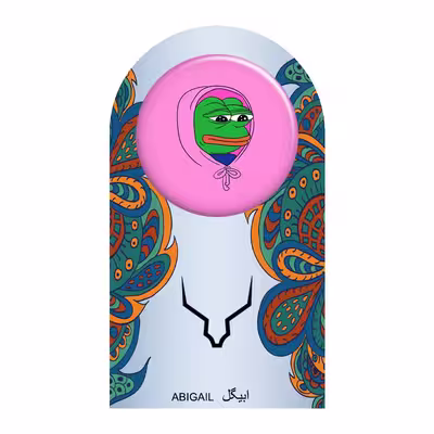 پیکسل ابیگل طرح قورباغه کرمیت ترول کد 010