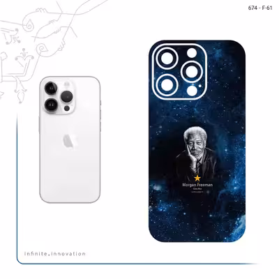 برچسب پوششی ماهوت مدل Morgan Freeman مناسب برای گوشی موبایل اپل iPhone 14 Pro