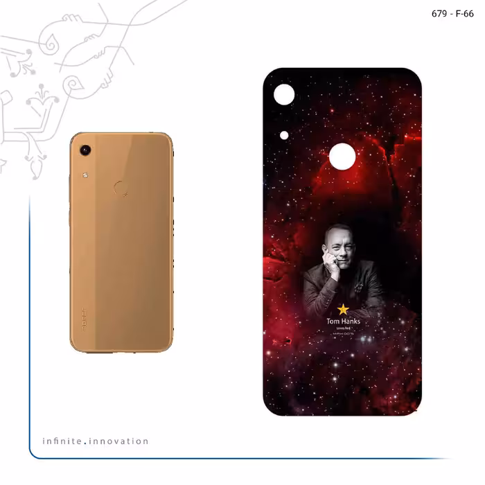 برچسب پوششی ماهوت مدل Tom Hanks مناسب برای گوشی موبایل آنر 8A