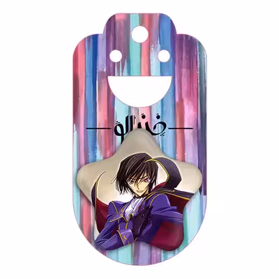 پیکسل خندالو طرح لولوش انیمه کد گیاس Code Geass مدل ستاره ای کد 13052