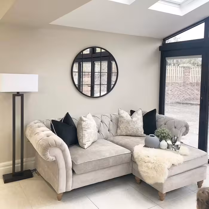 آینه تجسم مدل گرد فلزی آرتین