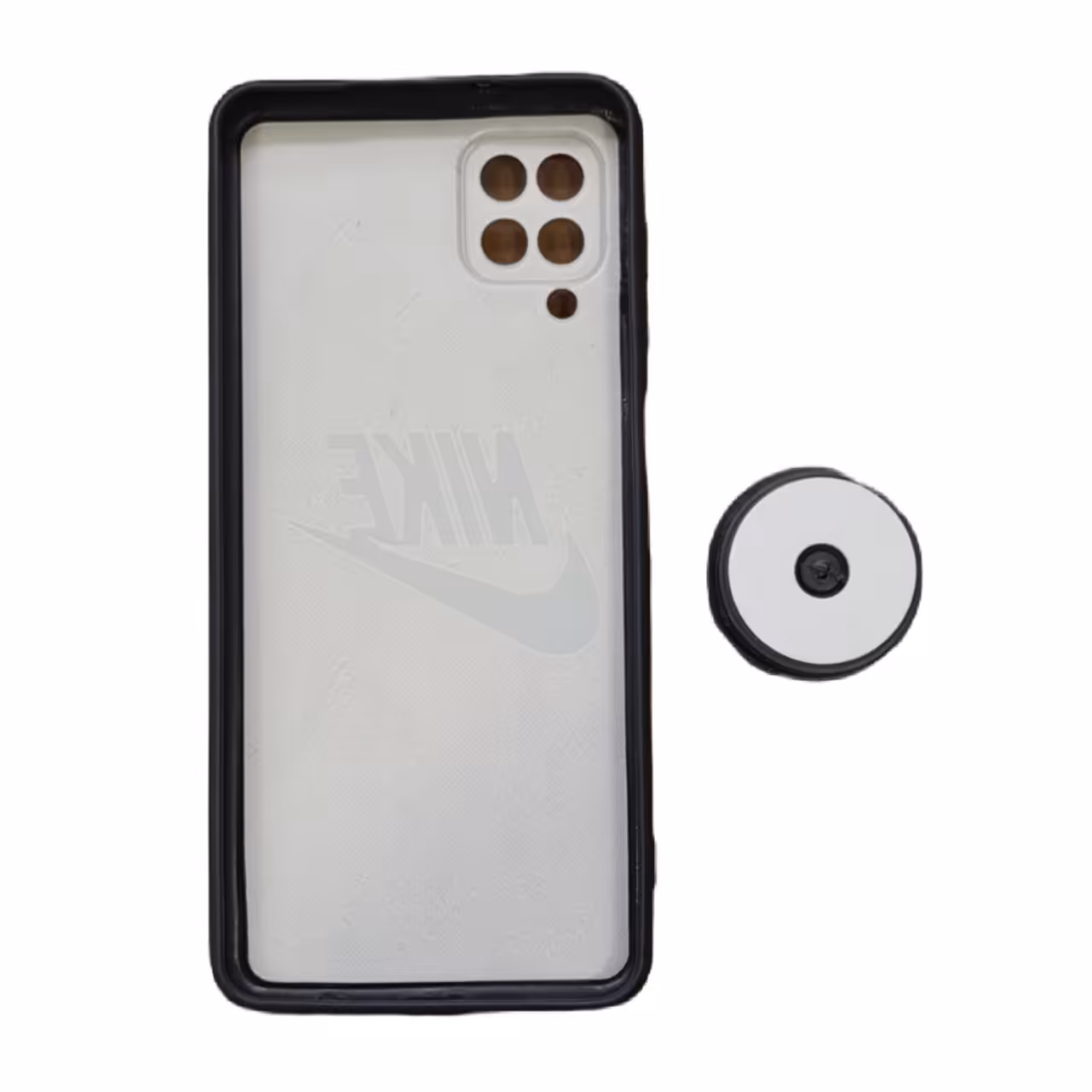 کاور کد 1215 مناسب برای گوشی موبایل سامسونگ Galaxy A12 به همراه پاپ سوکت