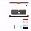 برچسب پوششی ماهوت مدل LOUIS-VUITTON-Logo مناسب برای تبلت مایکروسافت Surface Pro 4 2015